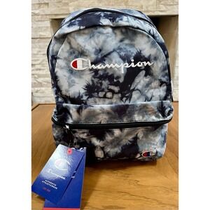 Champion Varsity Mini Backpack - Black, Gray and White, NWT